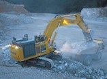 New Komatsu Excavator PC1250LC-11 working at Night for Sale